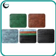 APPEAR Card Holder, Coin Pouch Double-sided Credit Card Sleeve, Bag Wallet PU Leather Ultra-thin Car