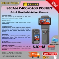 SJCAM C400/C400 Pocket 3-in-1 Handheld Action Camera 4K HD Gyro Stabilization 30M Waterproof 154° Wi