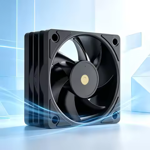 TEUCER GY-B6025 6cm Standard Axial-flow Cooling Fan for Mini-ITX, PC Power, 1U/2U Servers, Software 