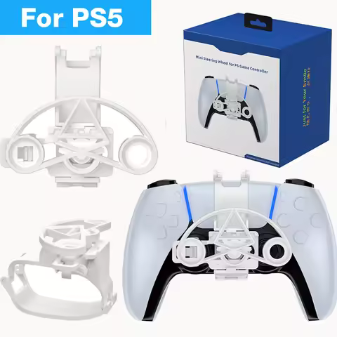 For PS5 Racing Game Controller Steering Wheel Attachment Accessory For Playstation 5 Mini Steering W