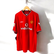 MANCHESTER UNITED HOME 2000/2001 BNWT SOLD OUT JALUR DARAT