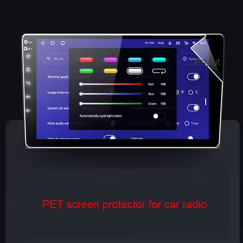 9" 10.1" INCH PET Screen protector Film for TEYES CC2 CC2L Spro 2 DIN GPS Car Radio Multimedia Playe