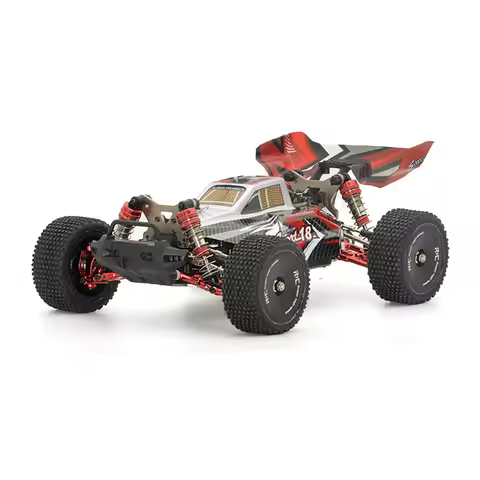 XLF F18 RTR 1/14 2.4G 4WD 60km/h Brushless RC Car Full Proportional Upgraded Metal Vehicles Models V