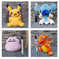 POKEMON DITTO DOLL CUBCHO/ PIKACHU/ ORIGINAL POKEMON PLUSH CHARMALEON/