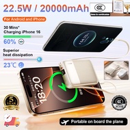 [CCC Certificate] REMAX Mini powerbank 20000mah Mini powerbank fast charging 22.5W with Charging cab