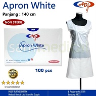 Adp Apron White Plastic Apron /Box