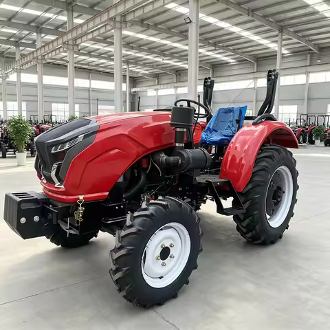 Hot Sale 4WD Wheeled Farm Tractor 25hp 35hp 50hp Diesel Agricultural Machine for Farm