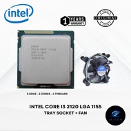 Processor Intel core i3 2120 tray + Fan ori Laptop