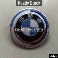 EMBLEM LOGO JAHRE 50TH ANNIV BMW F10 F01 F06 F30 G30 F20 F11 F12