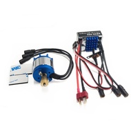 mn128 mn86 brushless outrunner motor 2830 2400kv brushed motor with 45A AM32 brushless esc special f