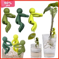 3pc Plant Support Buddy Cuttings Plant Propagation Station Human Shape Plant Stand Garden Decoration
