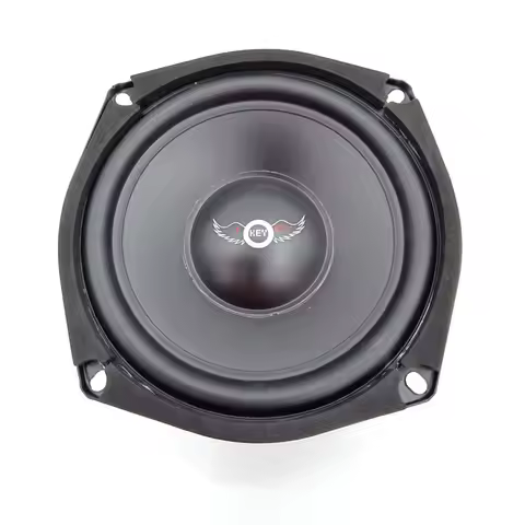 1pc 5 inch 5.25" Car Mid-range Speaker 150W 4 / 8Ohm Steel Custom Frame Rubber Edge PP Cone Music Pl