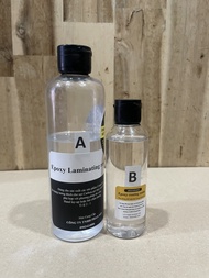 Epoxy trong suốt đúc sợi carbon[keo dán vải carbon][Epoxy Laminating Resin]