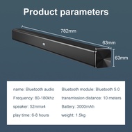 TV SoundBar Speaker Sound Bar Bluetooth 5.0 Wireless and Wired AUX Plug in Speaker Komputer Berkabel