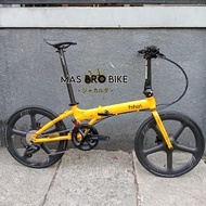 SEPEDA LIPAT FNHON BLAST 20 PLUS ( 22 SPEED ) FULL SHIMANO 105 WHEELSET DECA 5 SPOKE DISCBRAKE NEW R