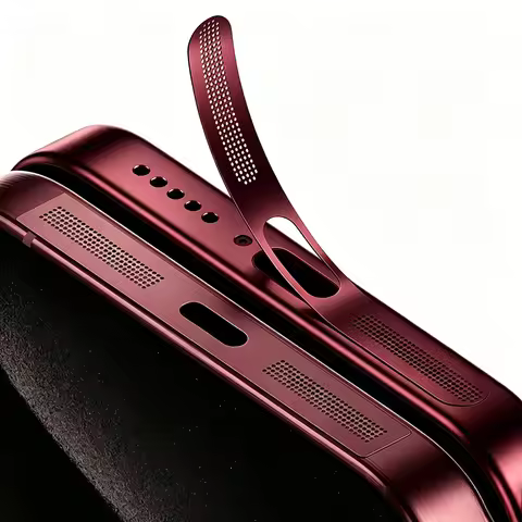 2PCS Metal Speaker Dust Sticker for iPhone 18 17 Pro Max Air 18ProMax 18Pro 17Pro Speaker Protective