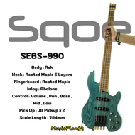 Sqoe เบสหัวตัด - SEBS-990 Headless Bass