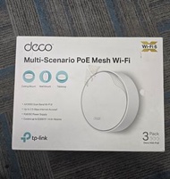 美版TP-Link Deco X50-PoE AX3000 Whole Home Mesh WiFi 6 System with PoE  1只装
