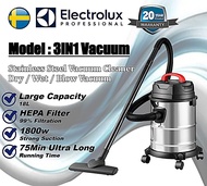 ELECTROLUX Vacuum Heavy Duty Vacuum Vacuum Kereta Vacum Rumah Vaccum Cleaner Wet And Dry Vacum