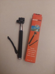 適用7節自拍伸縮棍 MONOPOD 不鏽鋼自拍棍 運動相機延長棍 旅遊結婚運動自拍神器