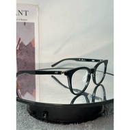 Japanese standard 999.9 2-hand fake near-sighted glasses - size 13,5~14, medium-large sides