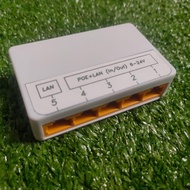 SWITCH HUB 5 PORT MODIF POE - BUKAN TOTO S505 - FLYHIGH STORE