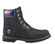 Black and holographic Timberland Boots