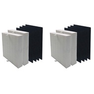 4 HEPA + 8 Carbon Filter Suitable for Honeywell HPA100 and HPA090 HPA094 HPA100 HPA104 HPA105 HPA106 Air Purifiers