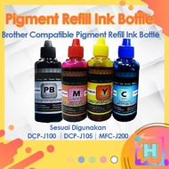 🔥Compatible Brother Refill ink Bottle Black ink Water Proof User Dcp-J100 Dcp-J105 Mfc-J200 LC539xl 
