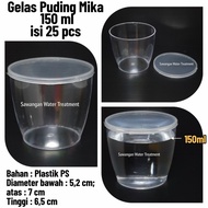 [HR11] GELAS PUDING MIKA 150ML / CUP PUDING 150ML MIKA / CUP 150ML