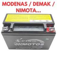 DRY BATTERY YB6.5 YTX6.5 12N6.5 BATTERI BATERI MODENAS KRISS MR2 KRISS MR3 DEMAK DTM150 DTM200 DZM20