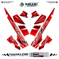 YAMAHA F1ZR STRIPING MOTIF 19 YAMAHA F1Zr 2004 STICKER VARIATION FIZR DUAL CLOTH SS TWO