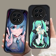 MK-69 Hatsune Mikus Soft Silicone Casing for Realme 12 12X 13 C65 Narzo 70 Lite Pro Plus