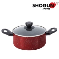 La gourmet Shogun Zen 20cm Casserole Red with Lid