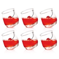 [Ocean] Cuba Cone Bottom Cup 270cc (6pcs Set) < WUZ House > Glass Lead-Free Non-Pour Glass Cup