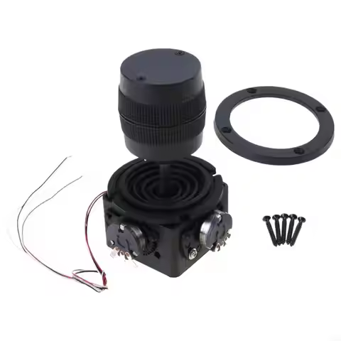 XXUD ZY-D300B-R2 5K 3-axis Joystick Potentiometer with Cable Wire for Industrial