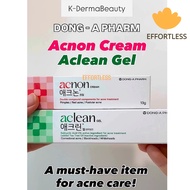 [Renewal]Aclean Gel 20g Acnon Cream13g Acne Treatment Red acne, Pimples, Pustular acne, Whiteheads