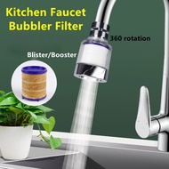 😍Ready stock😍Kitchen Water Tap Faucet Pressurized Bubbler Filter Water Booster Filter penapis air Ba