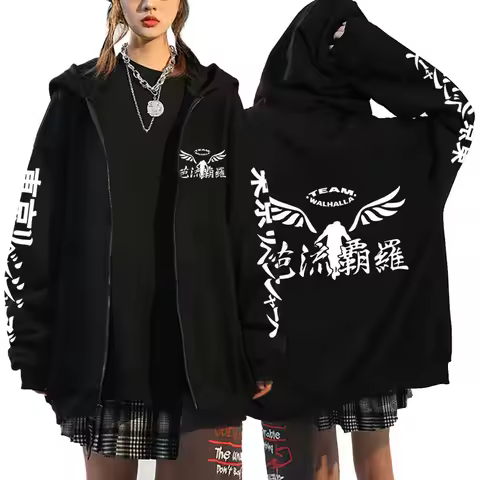 Hot Anime Tokyo Revengers Hoodies Gambar Valhalla Cosplay Hoodie for Men Women Pullover Sweatshirt H