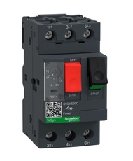 SZ GV2M20 GV2ME20C GV2ME20 Motor circuit breaker, TeSys GV2, 3P, 13-18 A, thermal magnetic, screw cl