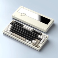 【SG】 WOBKEY - RAINY75 Mechanical QMK/VIA 75% Keyboard Tri-Mode Gasket Mount Thocky CNC Aluminium