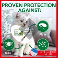 [ READY STOCK] NEXGARD COMBO CATS SPOT ON TREATMENT FOR FLEAS, TICKS, EAR MITES, HEART WORM