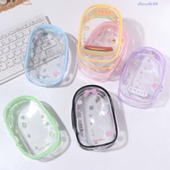 ELLSWORTH 10cm Transparent Doll Bag, Clear Cartoon Design Doll Storage Bag, Mini PVC Colorful Cute O