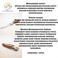 Pisau Doom Blade Pisau Lipat Berburu