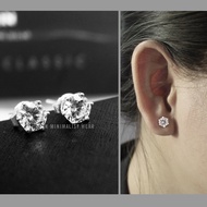 Khuyên tai ICE BLING Bạc S925 - Đá 6mm - Bạc S925 - ODIN