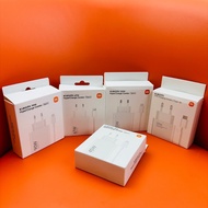 Original Xiaomi 33W 45W 67W 90W 120W Turbo Charger EU Fast Charging Power Adapter 6A USB C Cable For