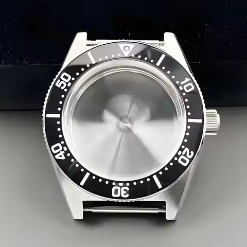 40mm 316L Stainless Steel Watch Case For Seiko Mod 62MAS SPB143J1/SPB253J1 Tiger Whale Accessories F