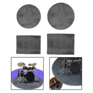 [Predolo3] Electrical Drum Carpet Drum Rug for Apartment Electric Drum Drummers Gift