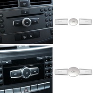BENZ Volume ON Knob Advance And Return Button Sticker W204 Coupe W212 GLK S204 X204 A180 ML