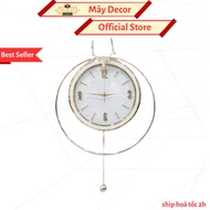 High-end decorative pendulum clock, crystal glass from May Decor brand, code 361